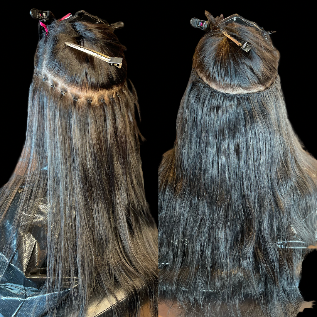 Hair Extension Wash and Thread Appointment (Deposit)